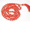 Natural 8mm Red Onyx Smooth Polished Round Sphere Prayer Beads Strand 108 Beads Prayer Mala and Size 8mm approx. 